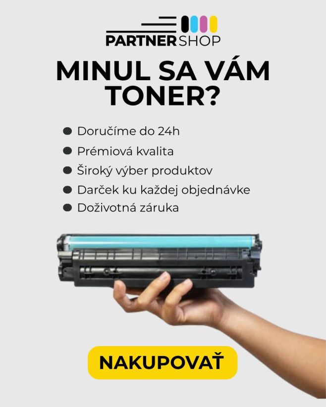 🖨️ Minul sa vám toner? Žiadny stres – s nami tlačíte bez prestávky! 💨 Doručenie do 24 hodín ⭐ Prémiová kvalita 🛍️ Široký...